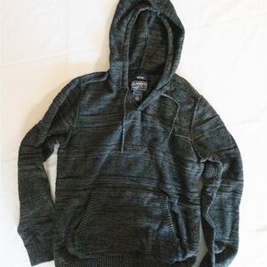 American Rag Dark Gray Knit Hoodie Sweater